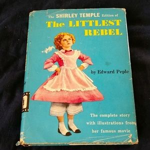 The littlest rebel hardback book Shirley Temple